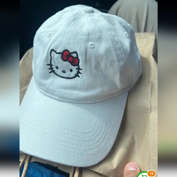 New Hello Kitty cat baseball cap hat - Picture 1 of 3